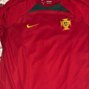 Nike Red Portugal Soccer Jersey